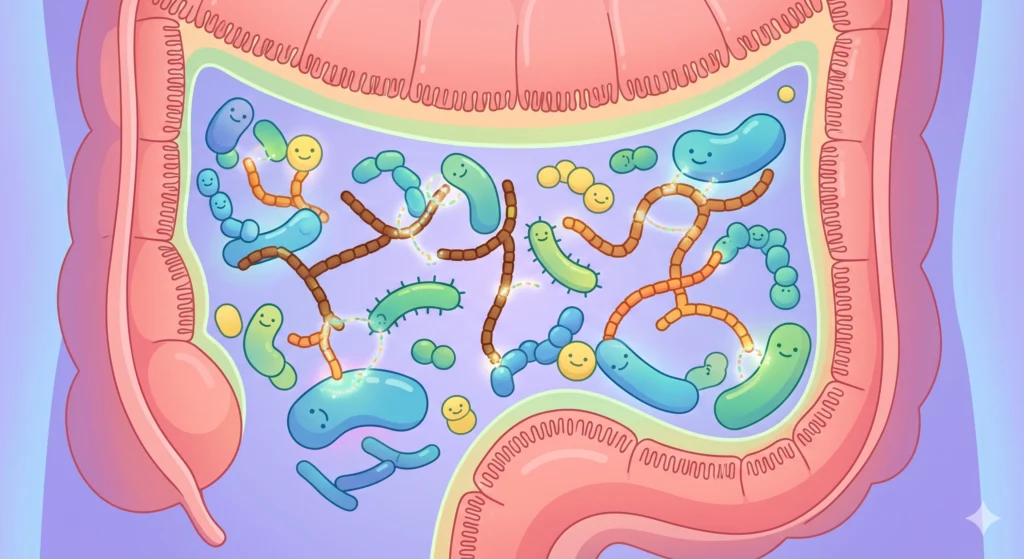 Alimento para nuestras bacterias buenas