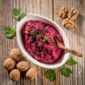 Paté de remolacha, un aperitivo más que saludable y muy rico