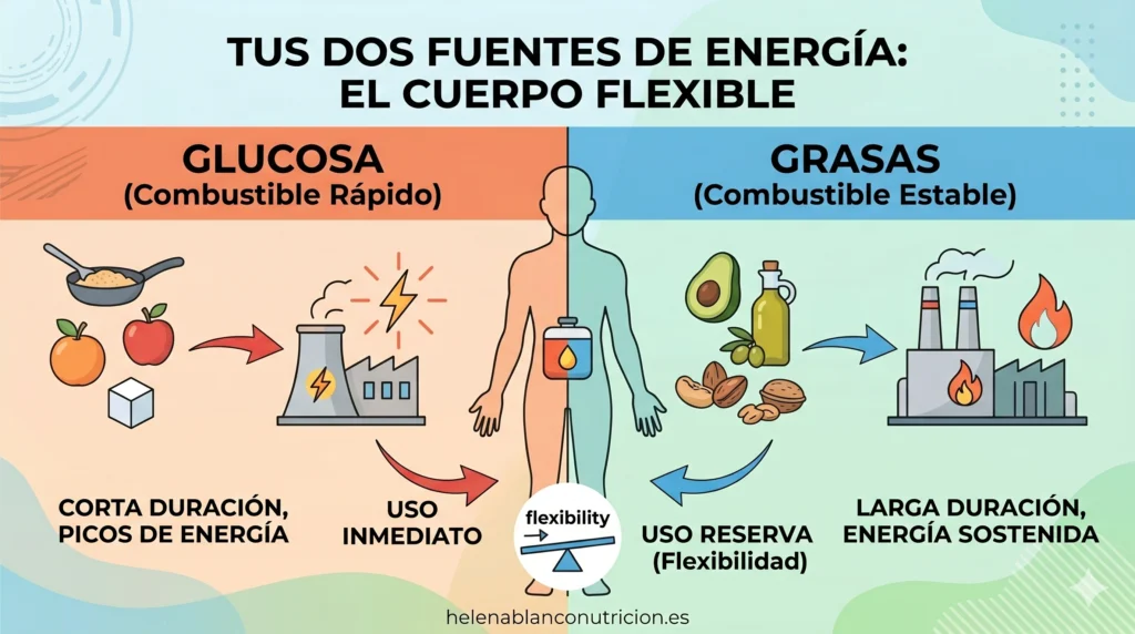 Gestiona de forma óptima tus dos fuentes de energía