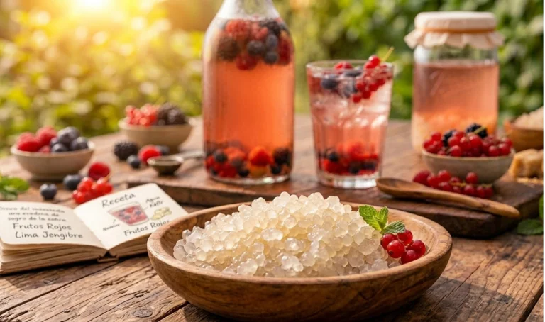 El Kéfir de agua mucho más que un simple refresco